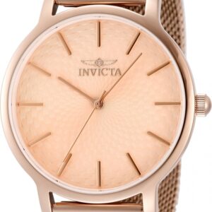 Витрина invicta wildflower quartz rose gold dial ladies watch 48974