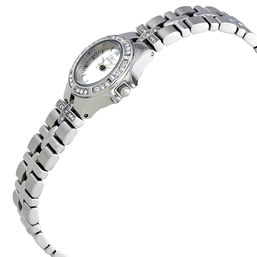 invicta wildflower silver dial stainless steel ladies watch 0132 invicta wildflower silver dial stainless steel ladies watch 0132