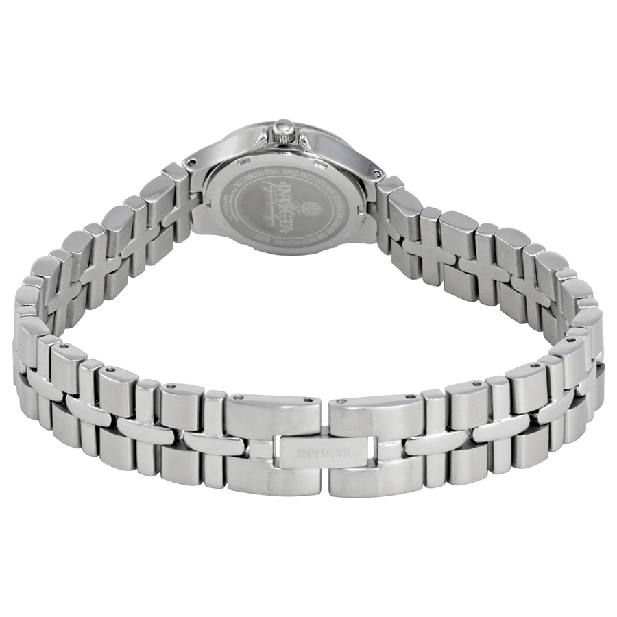 invicta wildflower silver dial stainless steel ladies watch 0132 invicta wildflower silver dial stainless steel ladies watch 0132