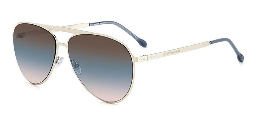 isabel marant brown teal pilot ladies sunglasses im 0100/s 0doh/62 62 isabel marant brown teal pilot ladies sunglasses im 0100/s 0doh/62 62