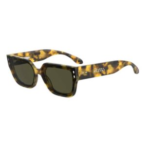 Home isabel marant green square ladies sunglasses im 0170/s 0c9b/qt 65