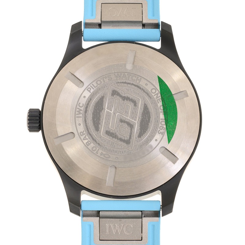 iwc 41 george russell automatic black dial men's watch iw328107 iwc 41 george russell automatic black dial men's watch iw328107