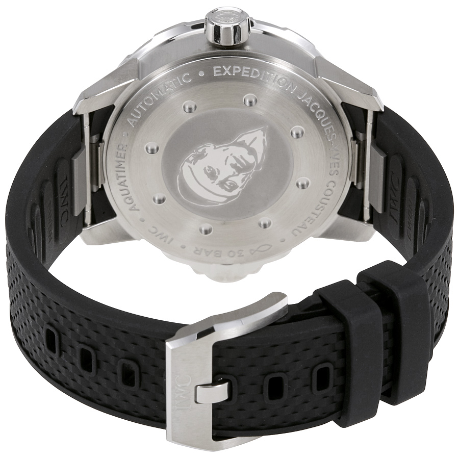 iwc aquatimer automatic expedition jacques yves cousteau blue dial men's watch iw329005 iwc aquatimer automatic expedition jacques yves cousteau blue dial men's watch iw329005