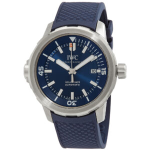 iwc aquatimer automatic blue dial men's watch iw328801