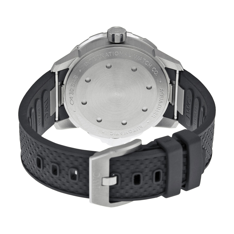 iwc aquatimer automatic silver dial black rubber men's watch iw329003 iwc aquatimer automatic silver dial black rubber men's watch iw329003