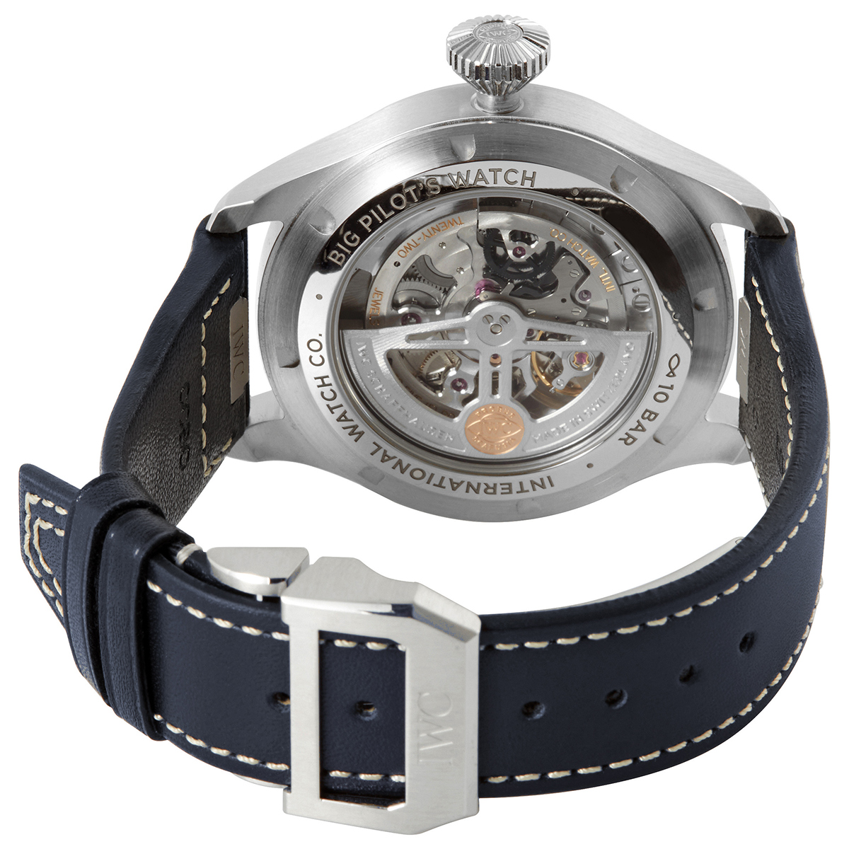 iwc big pilot 43 automatic blue dial men's watch iw329303 iwc big pilot 43 automatic blue dial men's watch iw329303