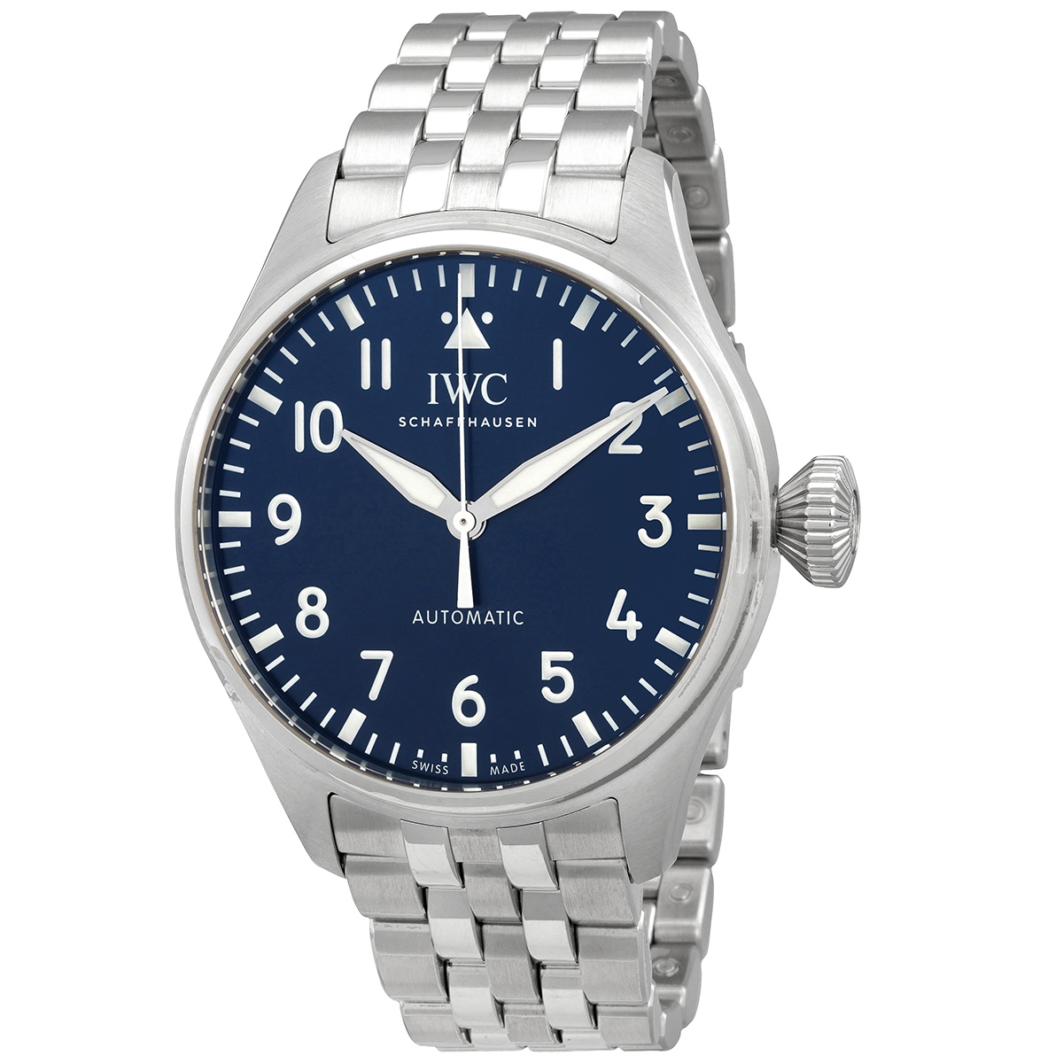 iwc big pilot 43 automatic blue dial men's watch iw329304 iwc big pilot 43 automatic blue dial men's watch iw329304