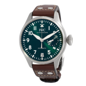 iwc big pilot automatic green dial men's watch iw501015