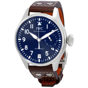 iwc big pilot le petit prince automatic blue dial men's watch iw501002
