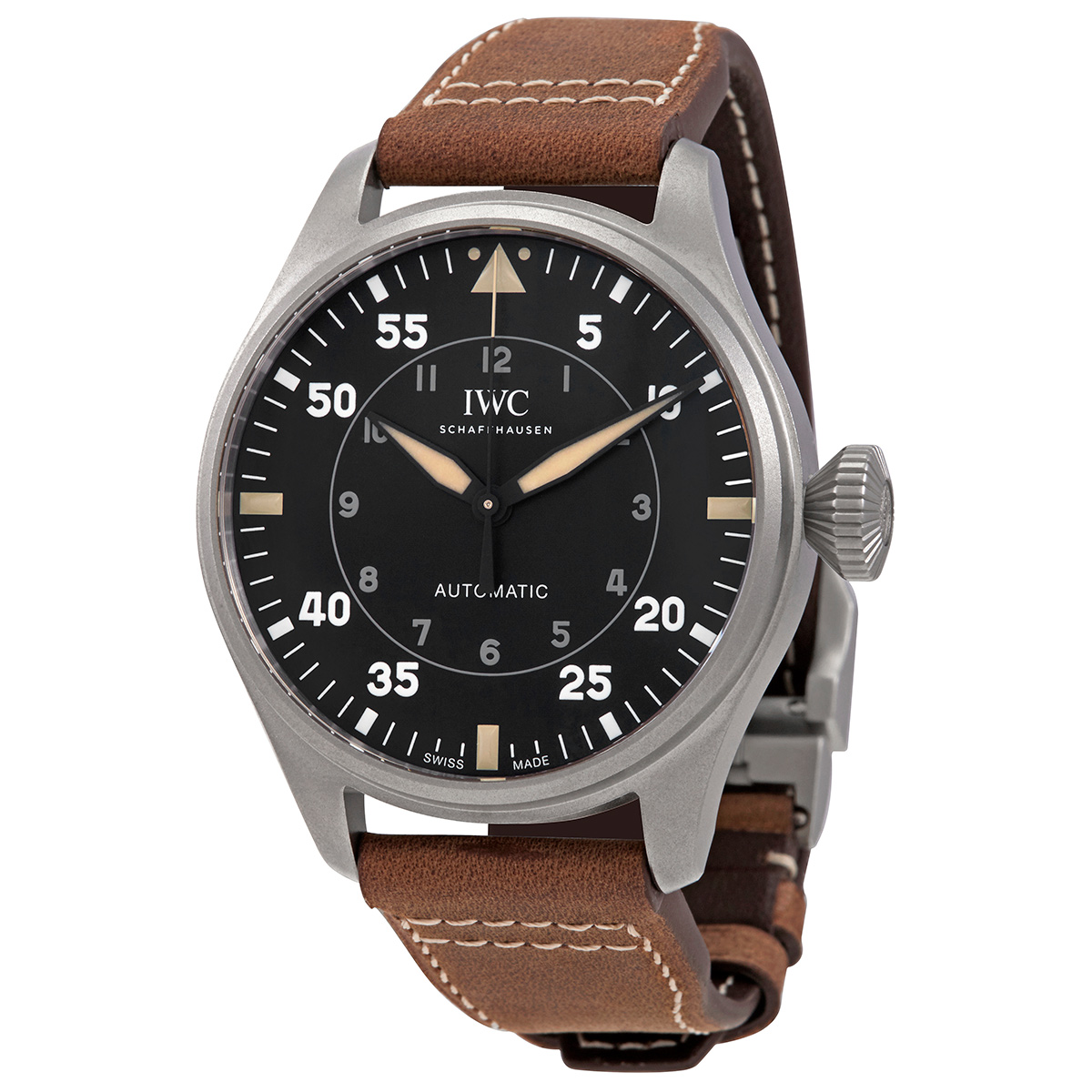 iwc big pilot spitfire 43 automatic black dial men's watch iw329701 iwc big pilot spitfire 43 automatic black dial men's watch iw329701