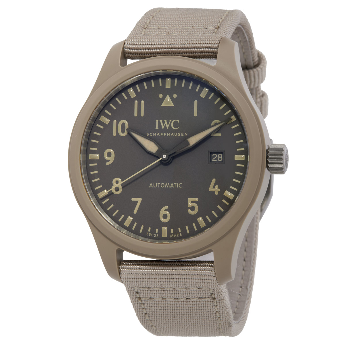 iwc big pilots 41 automatic mojave desert men's watch iw328106 iwc big pilots 41 automatic mojave desert men's watch iw328106