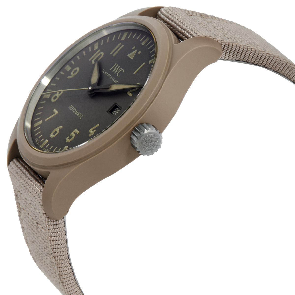 iwc big pilots 41 automatic mojave desert men's watch iw328106 iwc big pilots 41 automatic mojave desert men's watch iw328106