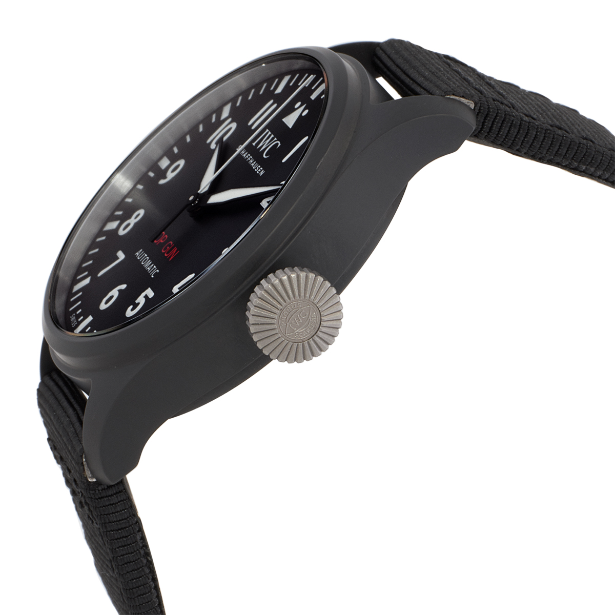 iwc big pilots 43 top gun automatic black dial men's watch iw329801 iwc big pilots 43 top gun automatic black dial men's watch iw329801