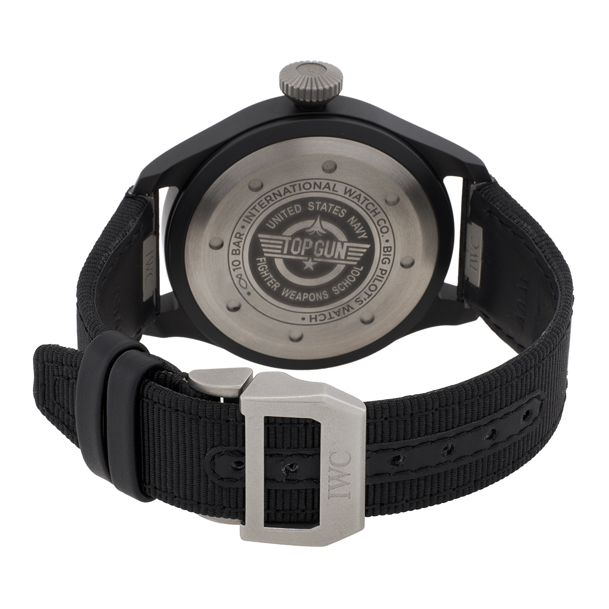 iwc big pilots 43 top gun automatic black dial men's watch iw329801 iwc big pilots 43 top gun automatic black dial men's watch iw329801