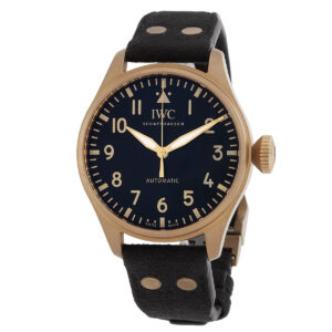 Home iwc big pilots mr porter edition automatic black dial men's watch iw329703