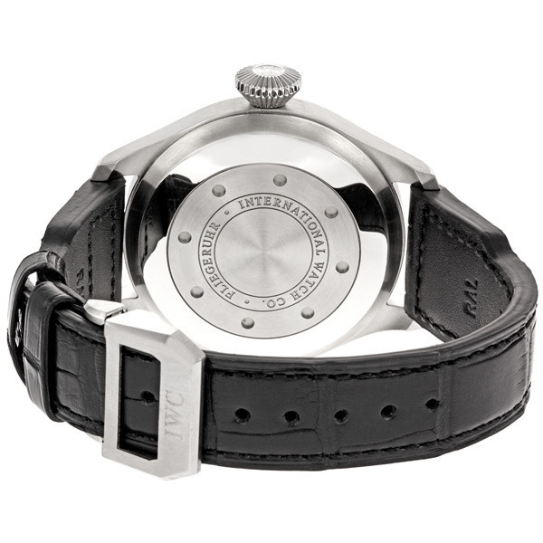 iwc classic pilot big steel black men's watch iw500401 iwc classic pilot big steel black men's watch iw500401