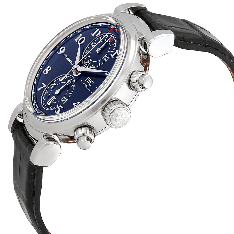 iwc da vinci blue dial automatic men's chronograph watch iw393402 iwc da vinci blue dial automatic men's chronograph watch iw393402