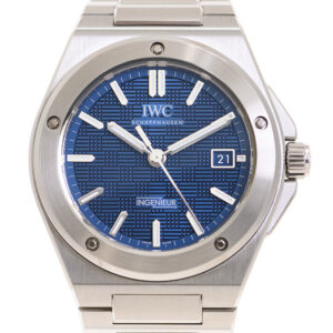 iwc ingenieur automatic 40 blue dial watch iw328907