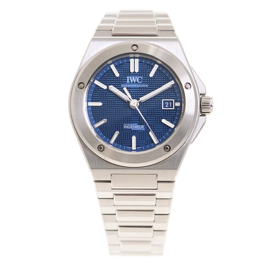 iwc ingenieur automatic 40 blue dial watch iw328907 iwc ingenieur automatic 40 blue dial watch iw328907