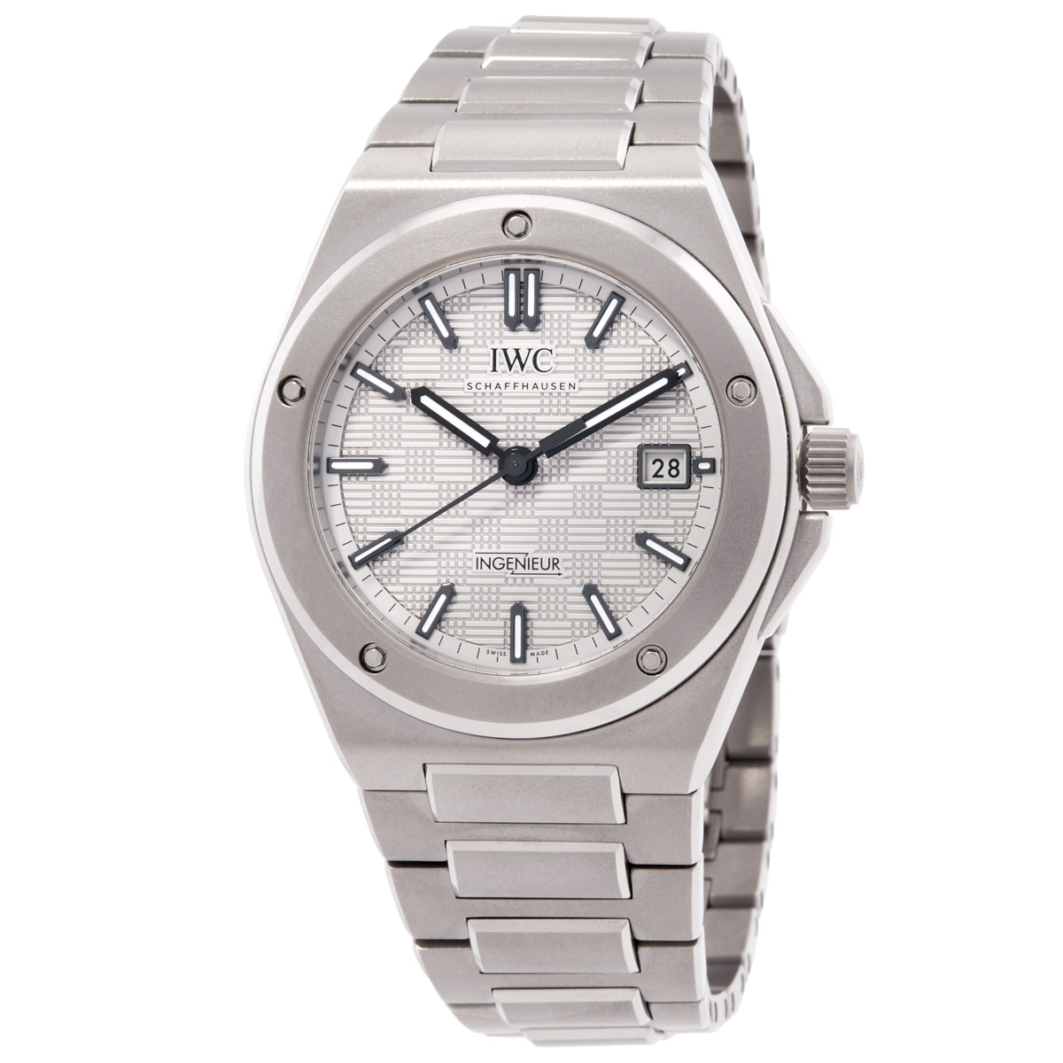 iwc ingenieur titanium automatic grey dial men's watch iw328904 iwc ingenieur titanium automatic grey dial men's watch iw328904