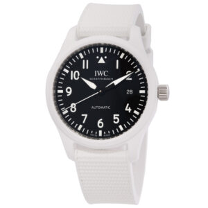 iwc pilot 41 top gun lake tahoe automatic black dial men's watch iw328104