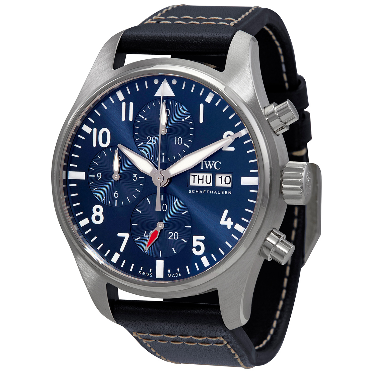 iwc pilot chronograph automatic blue dial men's watch iw388101 iwc pilot chronograph automatic blue dial men's watch iw388101