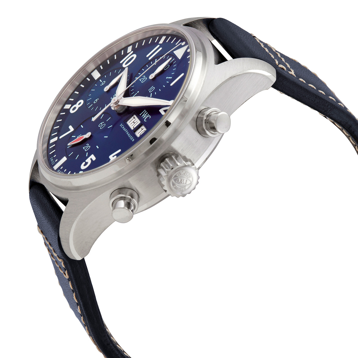 iwc pilot chronograph automatic blue dial men's watch iw388101 iwc pilot chronograph automatic blue dial men's watch iw388101