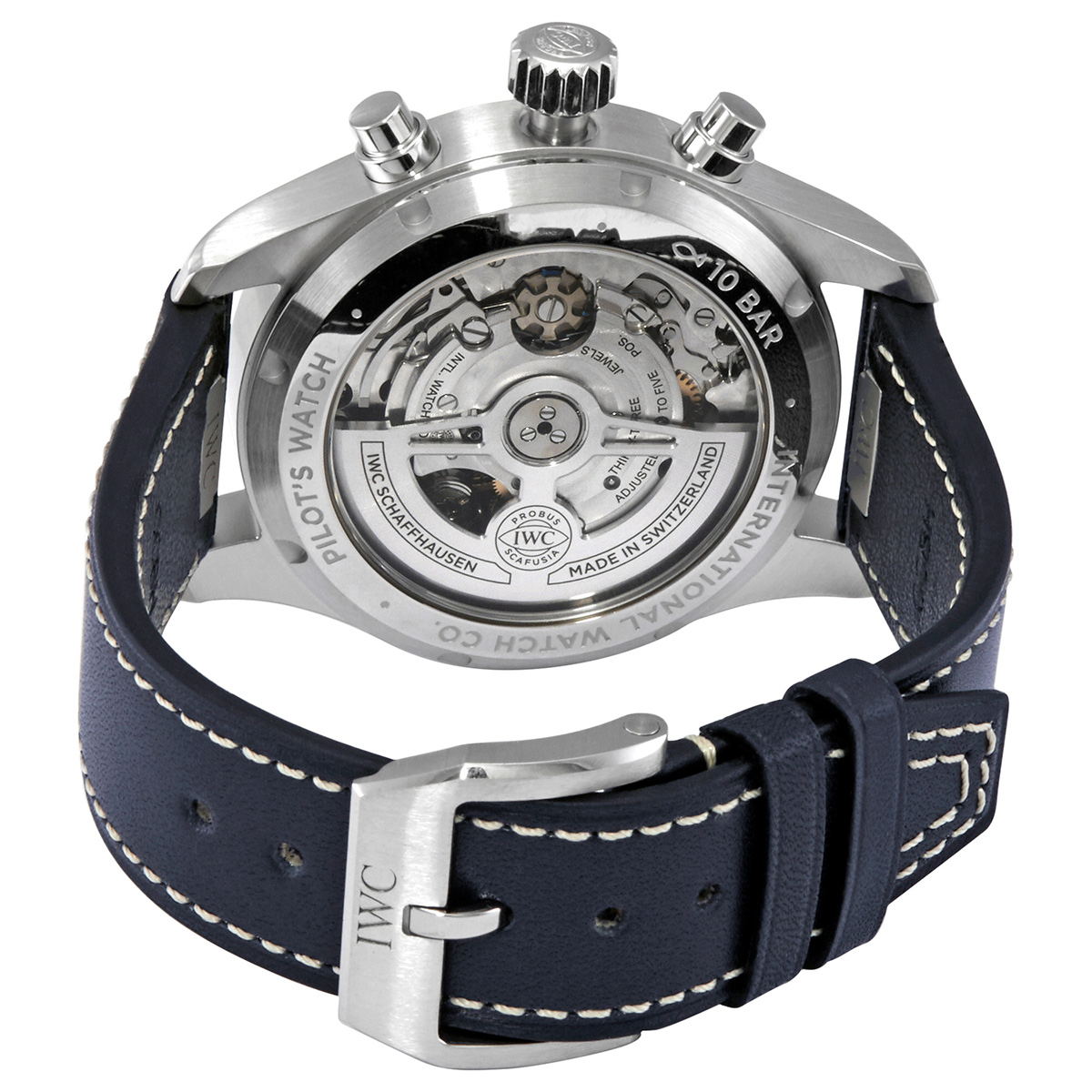 iwc pilot chronograph automatic blue dial men's watch iw388101 iwc pilot chronograph automatic blue dial men's watch iw388101