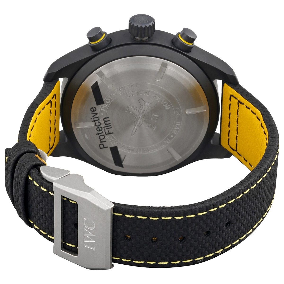 iwc pilot chronograph royal maces automatic black dial men's watch iw389107 iwc pilot chronograph royal maces automatic black dial men's watch iw389107