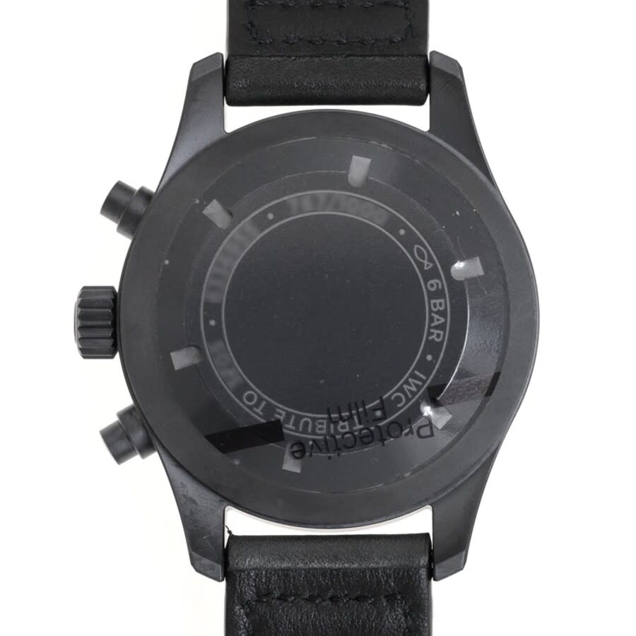 iwc pilot chronograph tribute to 3705 automatic black dial men's watch iw387905 iwc pilot chronograph tribute to 3705 automatic black dial men's watch iw387905