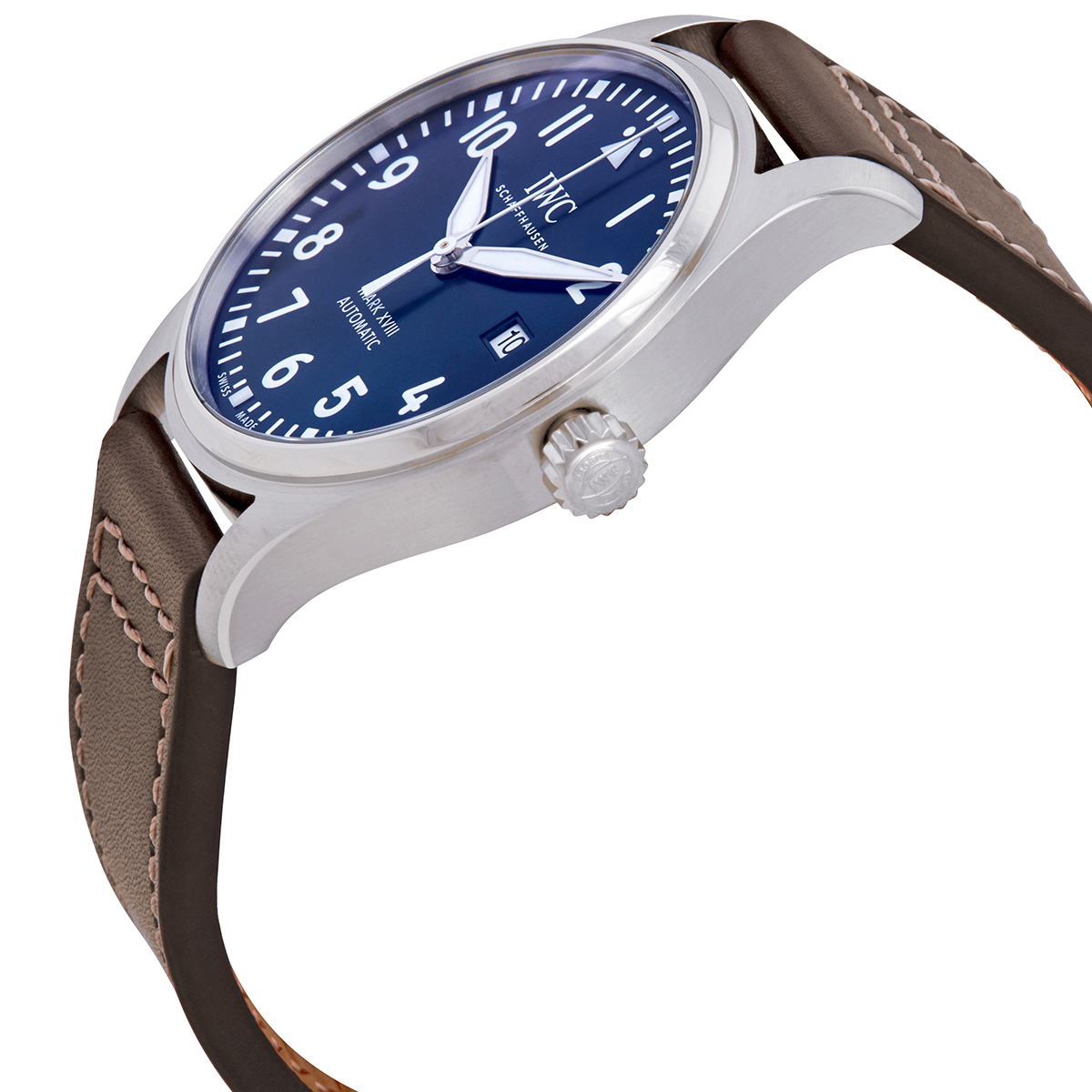 iwc pilot mark xviii "petit prince" automatic blue dial men's watch iw327010 iwc pilot mark xviii "petit prince" automatic blue dial men's watch iw327010