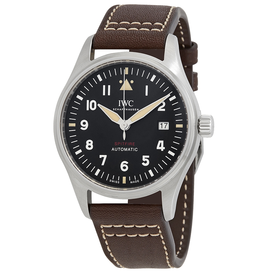 iwc pilot spitfire automatic black dial men's watch iw326803 iwc pilot spitfire automatic black dial men's watch iw326803