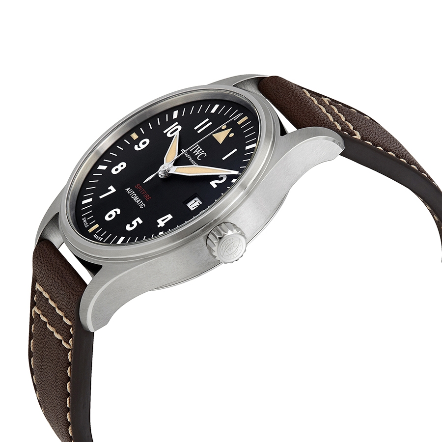 iwc pilot spitfire automatic black dial men's watch iw326803 iwc pilot spitfire automatic black dial men's watch iw326803