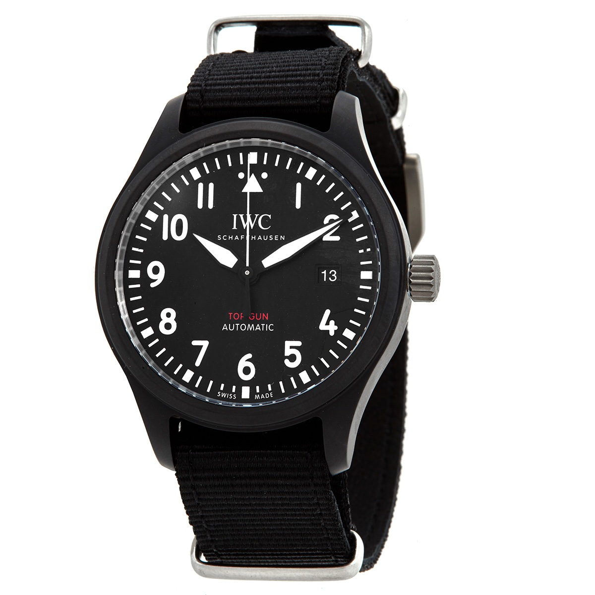 iwc pilot top gun automatic black dial men's watch iw326901 iwc pilot top gun automatic black dial men's watch iw326901