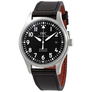 iwc pilot's mark xviii automatic black dial men's watch iw327009