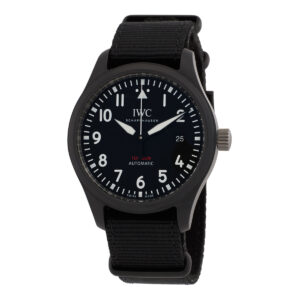 iwc pilot's 41 automatic black dial men's watch iw3269 06