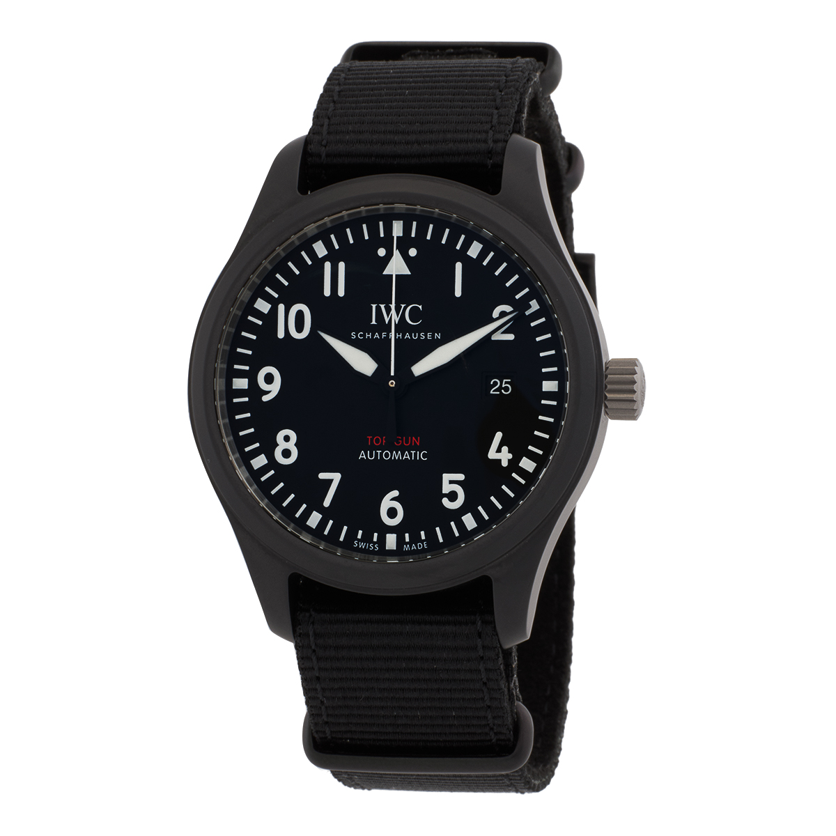 iwc pilot's 41 automatic black dial men's watch iw3269 06 iwc pilot's 41 automatic black dial men's watch iw3269 06