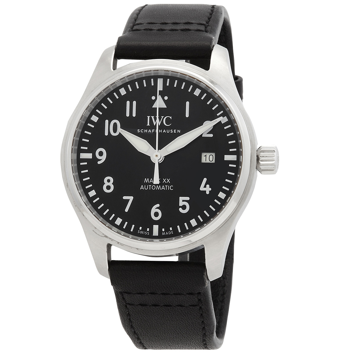 iwc pilots automatic black dial men's watch iw328201 iwc pilots automatic black dial men's watch iw328201