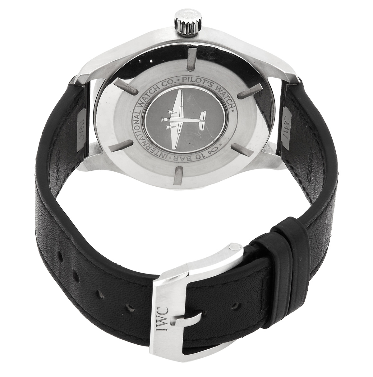 iwc pilots automatic black dial men's watch iw328201 iwc pilots automatic black dial men's watch iw328201