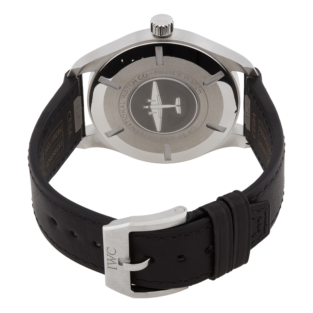 iwc pilots automatic white dial men's watch iw328207 iwc pilots automatic white dial men's watch iw328207