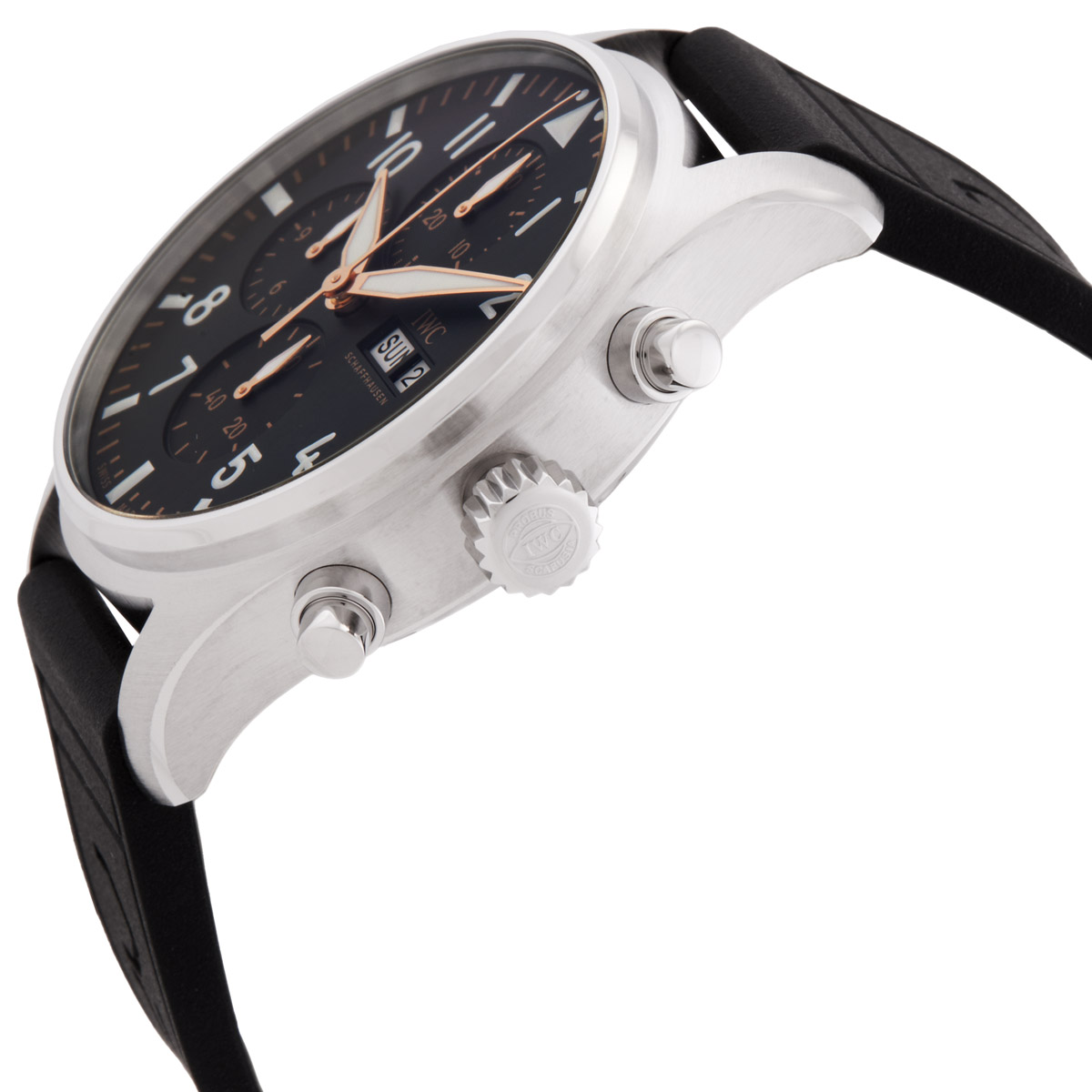 iwc pilots chronograph apxgp automatic black dial men's watch iw378009 iwc pilots chronograph apxgp automatic black dial men's watch iw378009