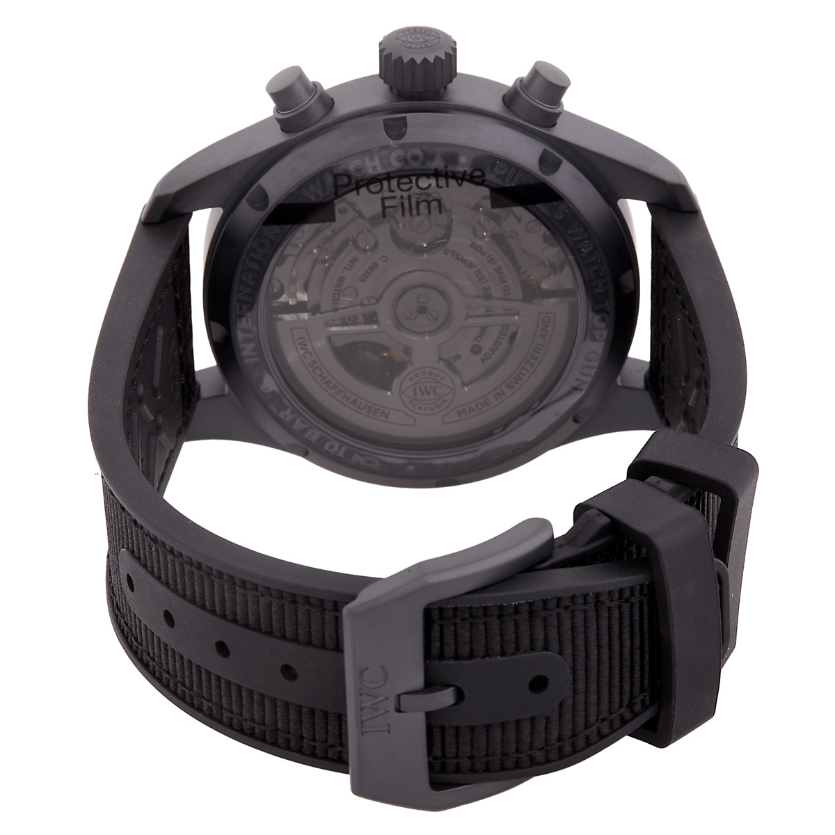 iwc pilot's chronograph automatic black dial men's watch iw388106 iwc pilot's chronograph automatic black dial men's watch iw388106