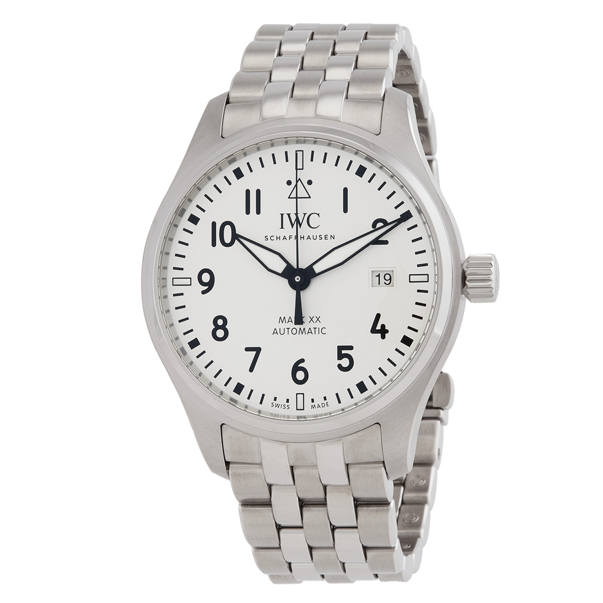 iwc pilots mark xx automatic white dial men's watch iw328208 iwc pilots mark xx automatic white dial men's watch iw328208