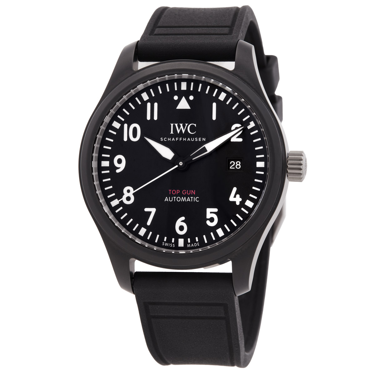 iwc pilot's top gun automatic black dial men's watch iw326906 iwc pilot's top gun automatic black dial men's watch iw326906