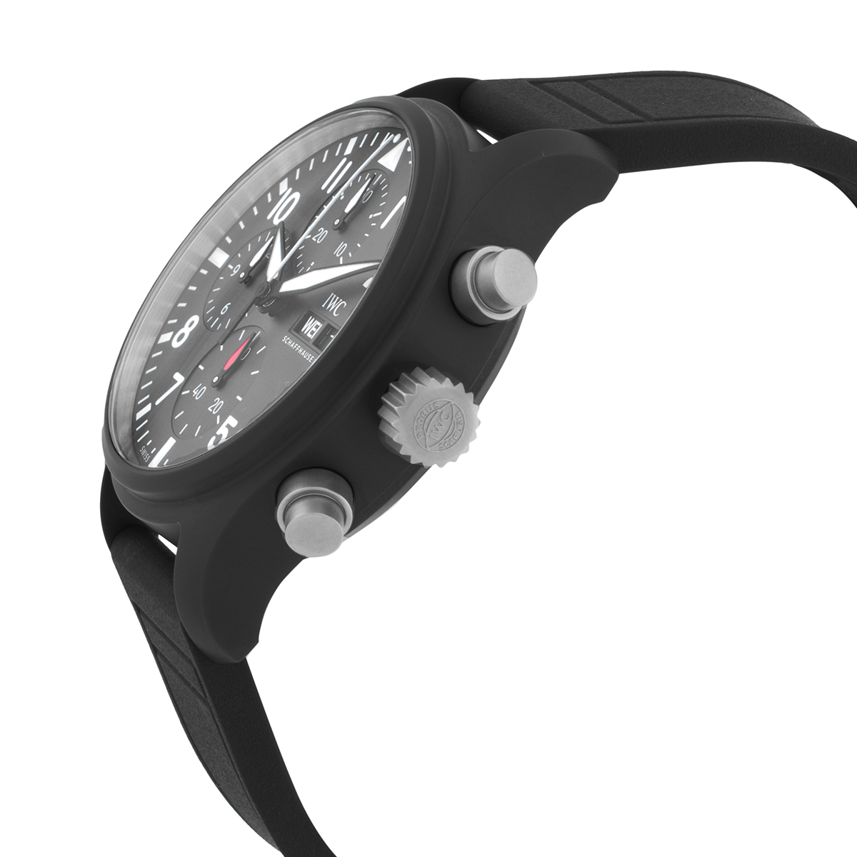 iwc pilot's top gun chronograph automatic black dial men's watch iw389401 iwc pilot's top gun chronograph automatic black dial men's watch iw389401