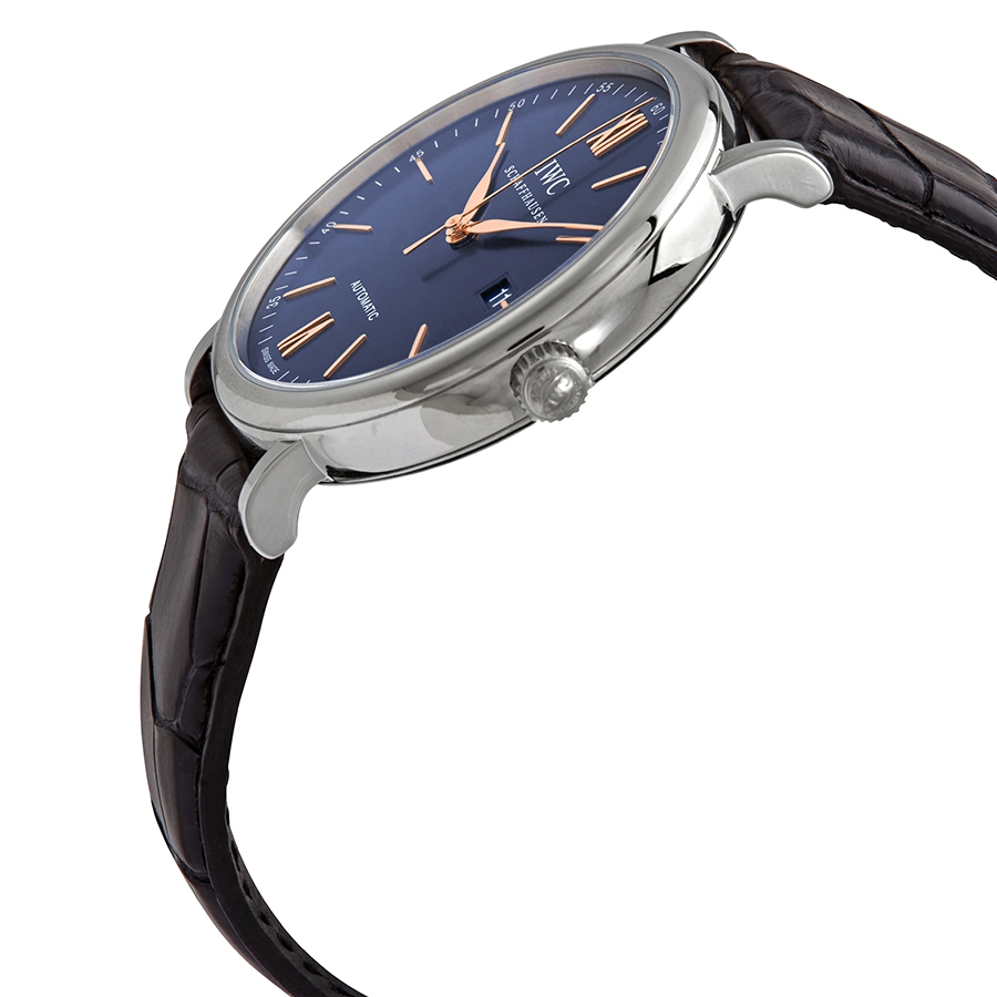 iwc portofino automatic blue dial men's watch iw356523 iwc portofino automatic blue dial men's watch iw356523