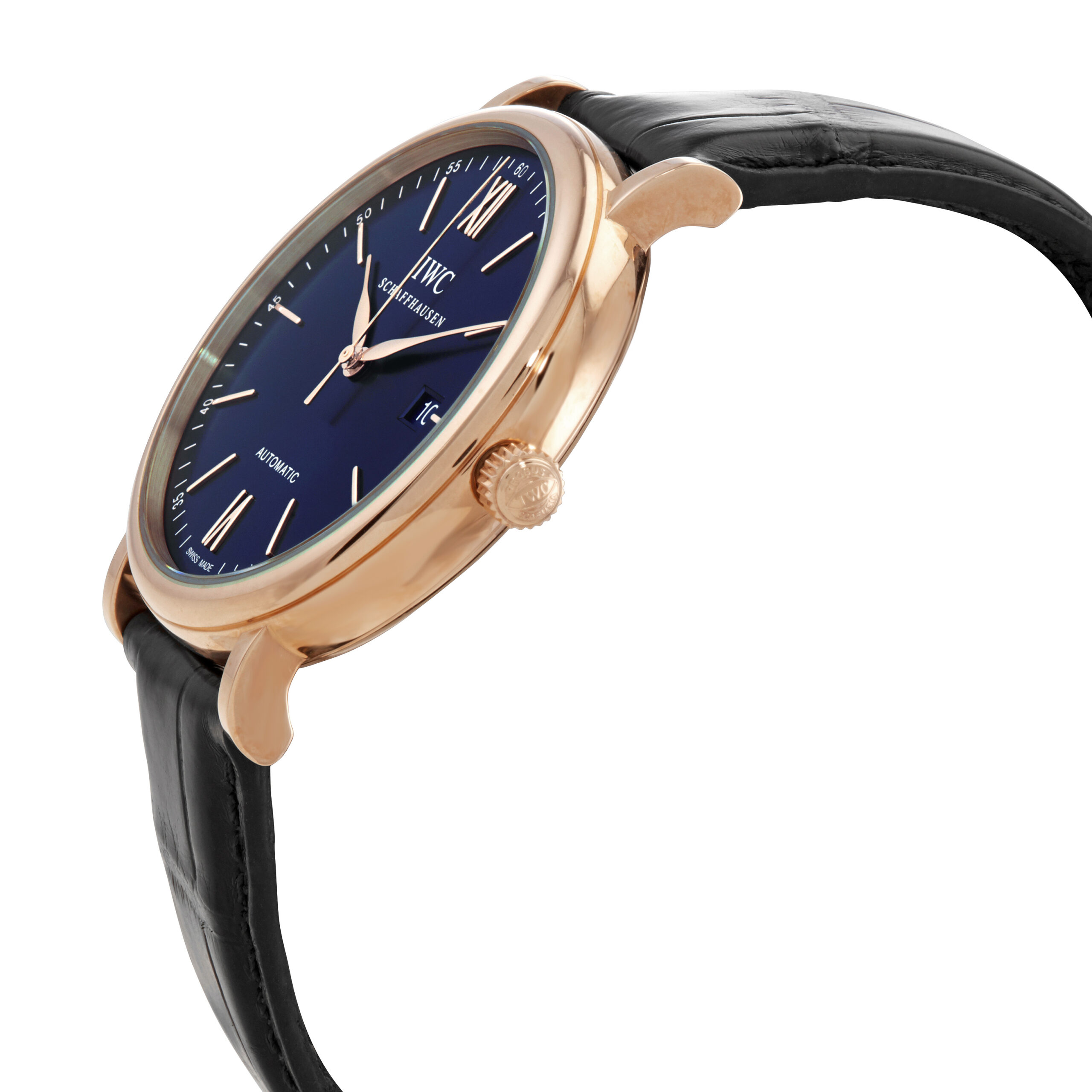 iwc portofino automatic blue dial men's watch iw356522 iwc portofino automatic blue dial men's watch iw356522