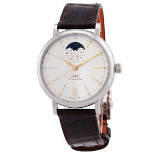 Витрина iwc portofino automatic diamond silver dial ladies watch iw459011