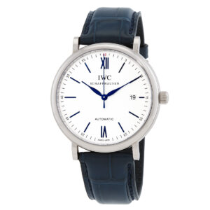 iwc portofino automatic silver dial men's watch iw356527