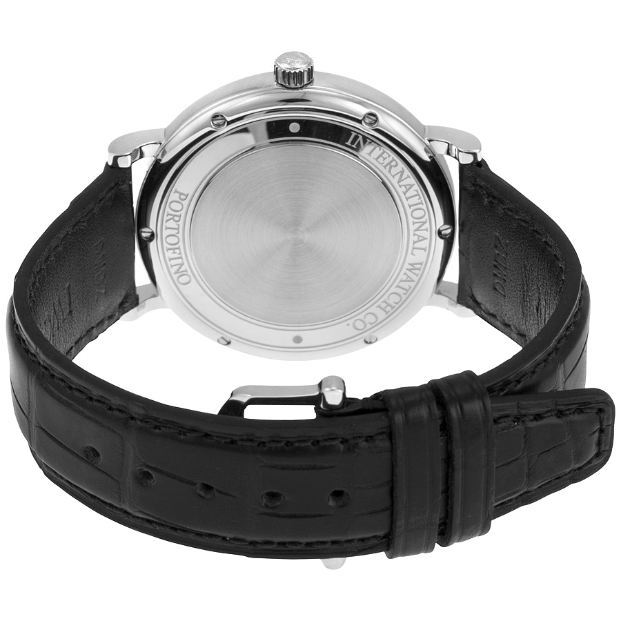 iwc portofino automatic silver plated dial men's watch iw356517 iwc portofino automatic silver plated dial men's watch iw356517